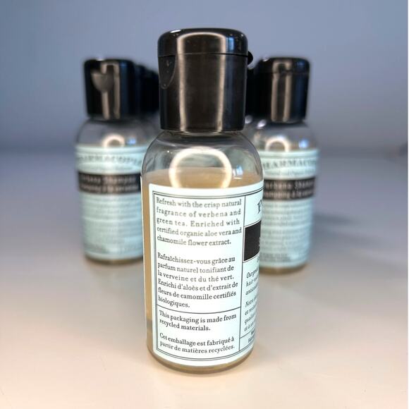 LOT of 15 Pharmacopia Natural & Organic Verbena Shampoo 1.25fl oz Travel Size - Picture 4 of 6